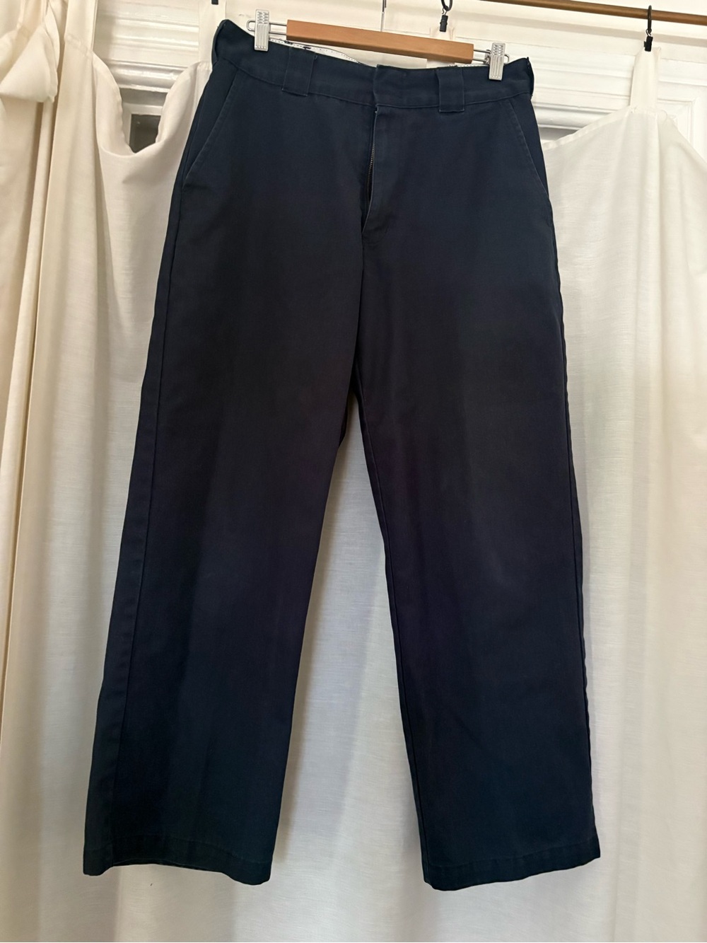 Dickies Navy Straight-Leg Chinos